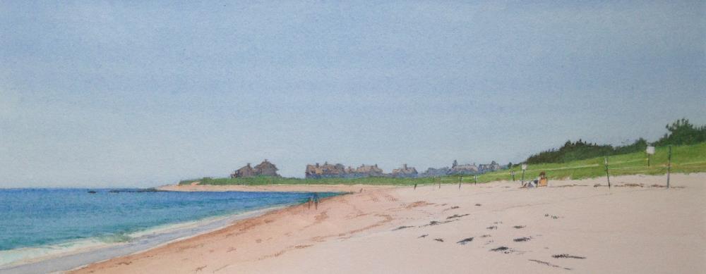 Quonnie Beach, Looking West